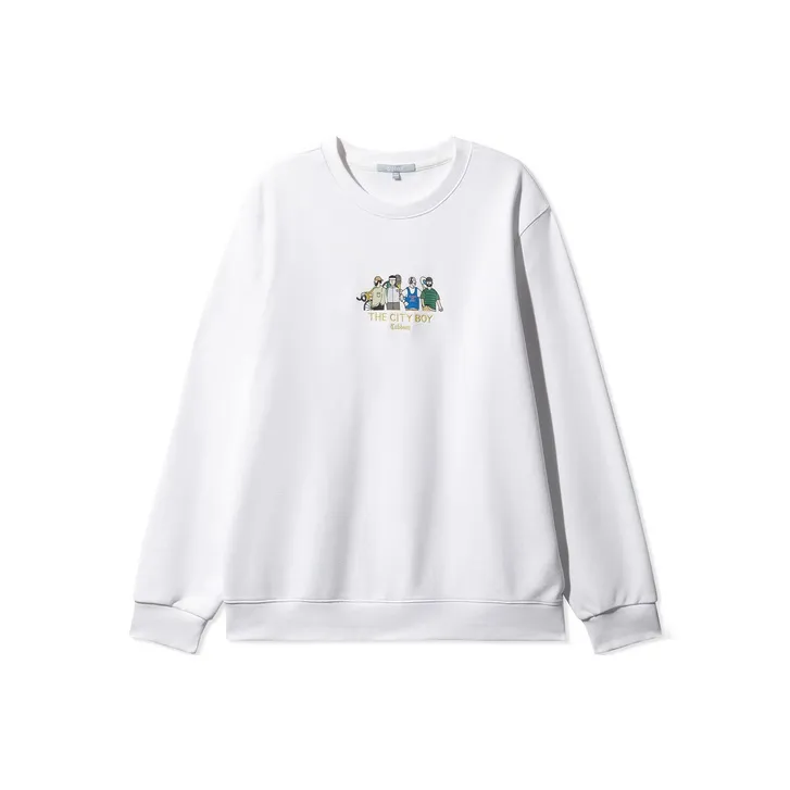 Cabbeen Sweatshirts Men Bleached 02-0