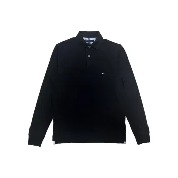 Tommy Hilfiger Polo Shirts Men Black