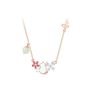KEMLAIDA S925 Silver Necklaces Women's