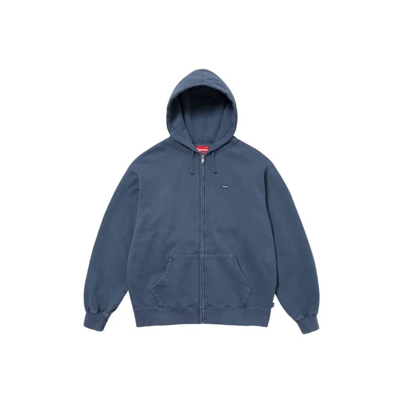 Supreme Overdyed Small Box Zip Up Hooded Sweatshirt-2