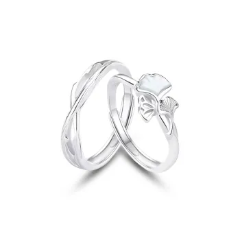 PUTUOSHANWENCHUANG S925 Silver Rings Unisex