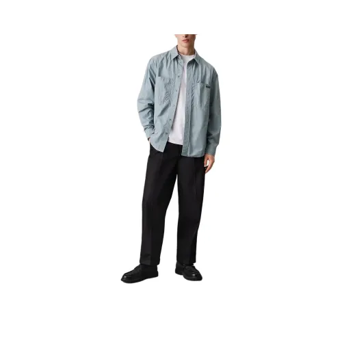 CALVIN KLEIN Shirt Europe Version Men's Lead