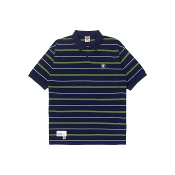 Aape Logo patch Cotton Polo Shirt