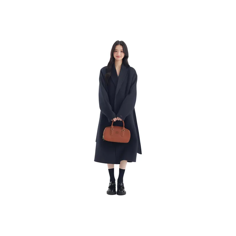 DEAR DEER PUFF Coats Women's Obsidian Gray Black-1