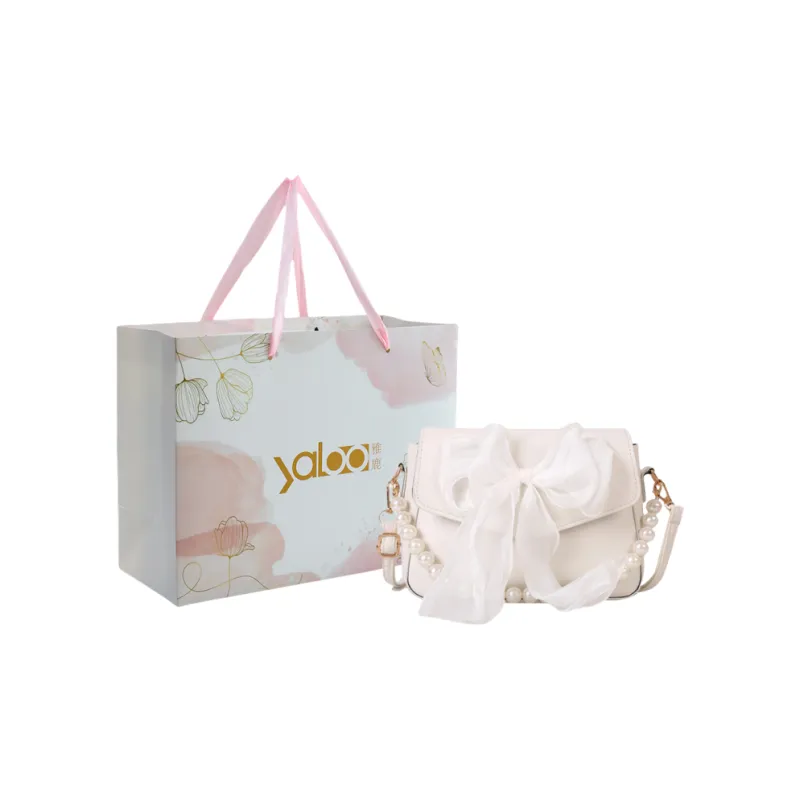 Yalu PU Handbag, Crossbody Bag Regular Unisex White/Black/Blue/Pink-16