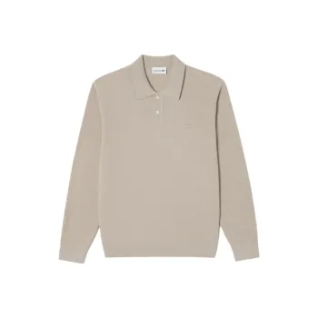 LACOSTE Polo Shirts Men Khaki