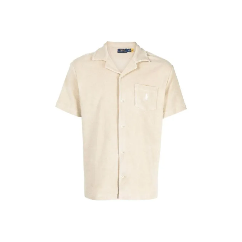 Polo Ralph Lauren Shirts Men Sandy Beige-0