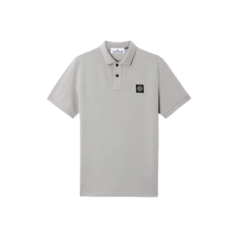 STONE ISLAND Logo patch Polo Shirt-0