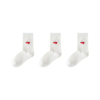 Cotton Gene Mid Calf Socks Women's Combo Set