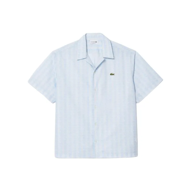 LACOSTE Monogram pattern Short sleeve Shirt-0