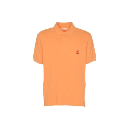 ISABEL MARANT Polo Shirts Men Orange
