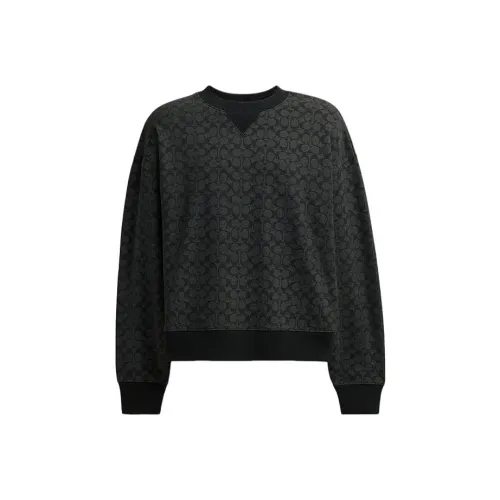 COACH Sweatshirt Men's Charcoal Gray