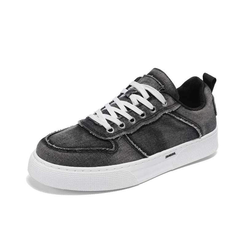 King Jinmai Slip Resistant, Abrasion Resistant, Breathable, Lightweight Low Top Canvas Shoes Men's-6