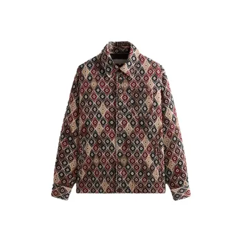 KITH Kilim Mosaic Brixton Puffed Shirt Jacket