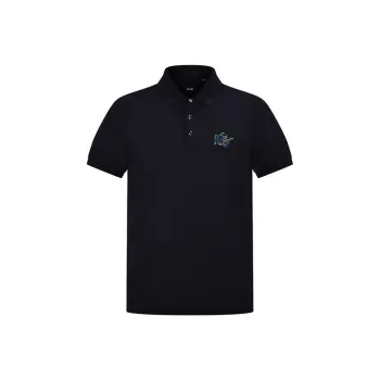 RARE Polo Shirt T Shirt Men's Navy Blue