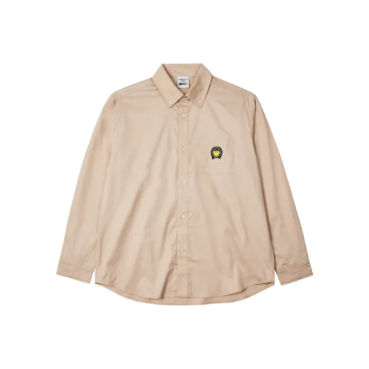 Acme De La Vie/ADLV x Smiley Shirt Unisex Beige-0