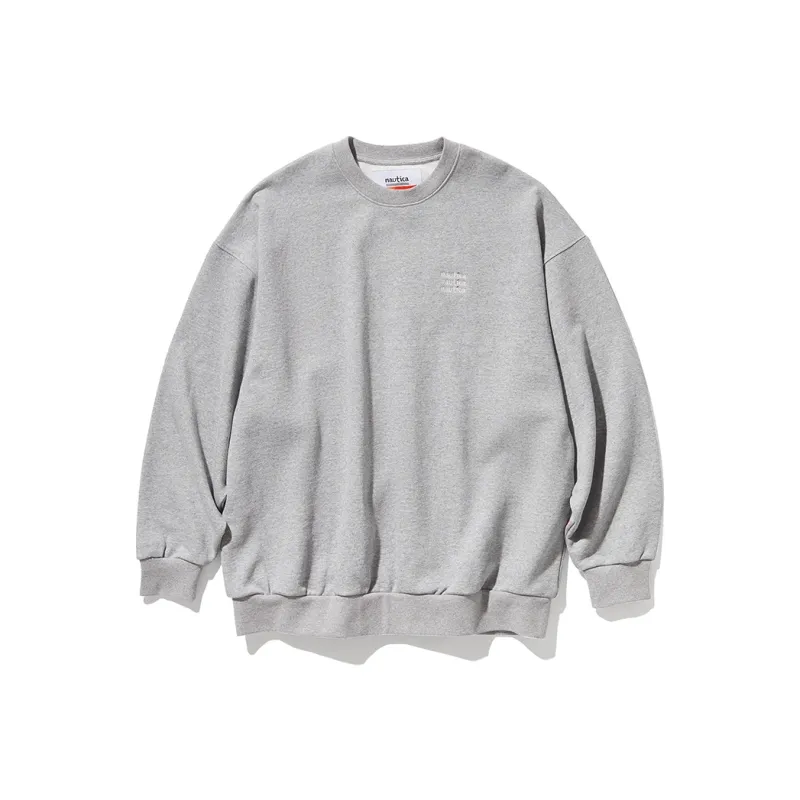 Nautica White Sail Sweatshirts Unisex-0