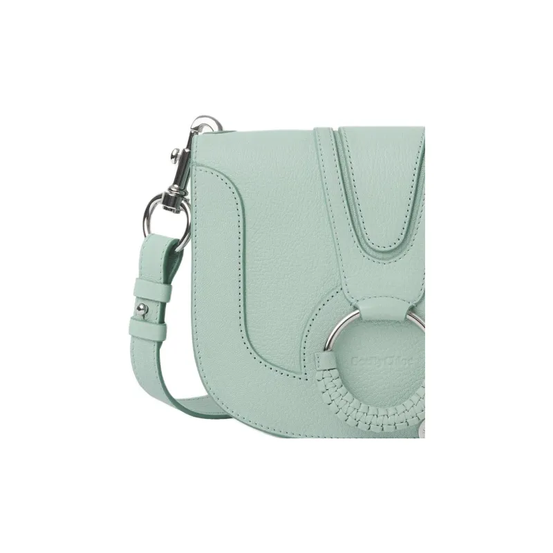 See By Chloe Hana Grained Goatskin Crossbody Bag Shoulder Bag Women's Bright Blue-2
