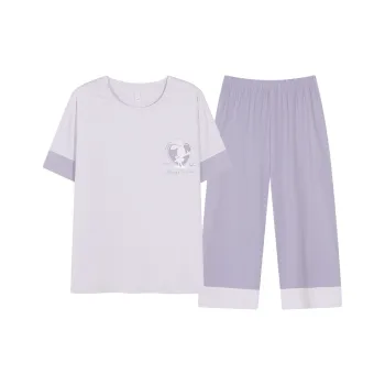 BONAS Pajama Set Women's Purple