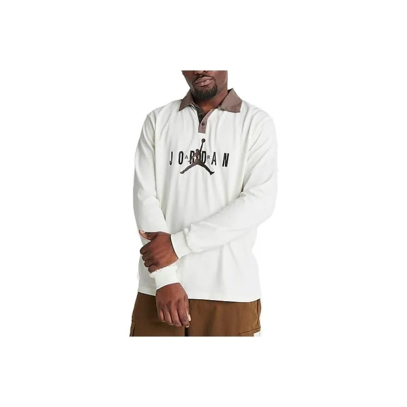 Jordan Polo Shirts Men White-0