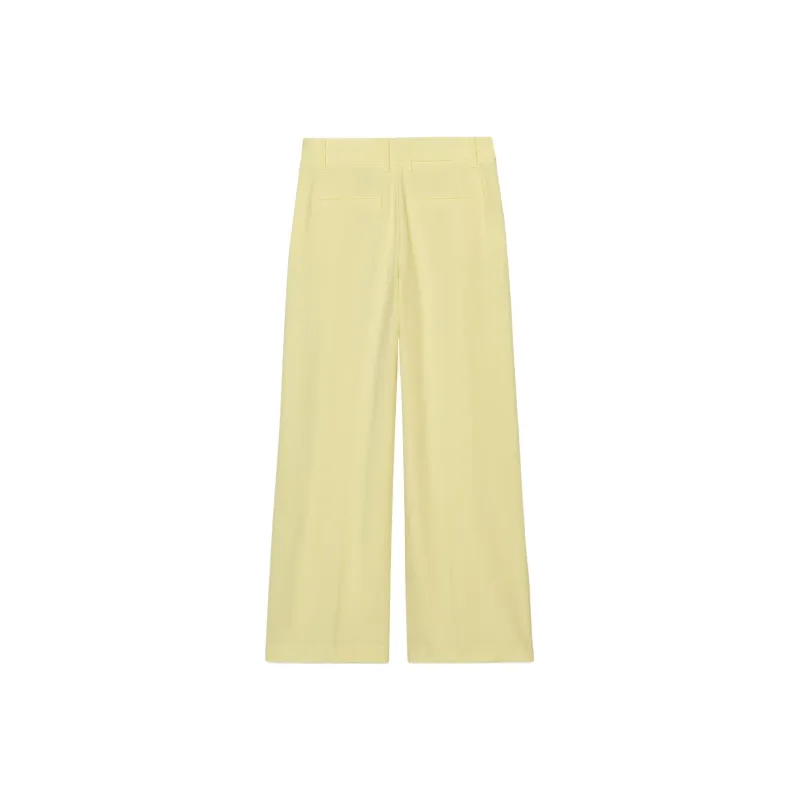 ZARA Casual Pants Women's Light Lime-1