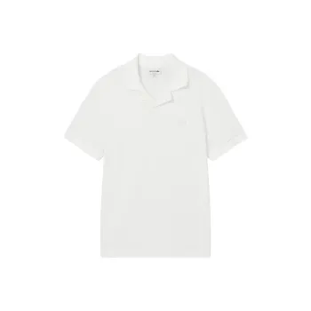 LACOSTE Open Neck Paris Polo Shirt