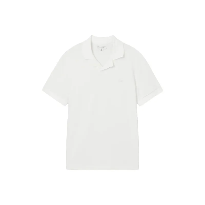 LACOSTE Open Neck Paris Polo Shirt-0