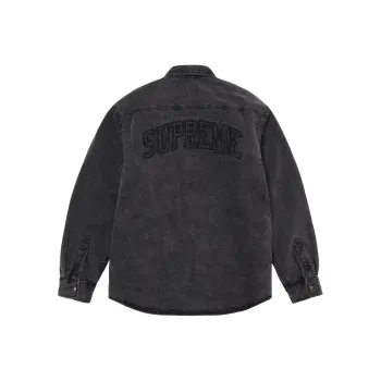 Supreme Faux Shearling Lined Work Shirt