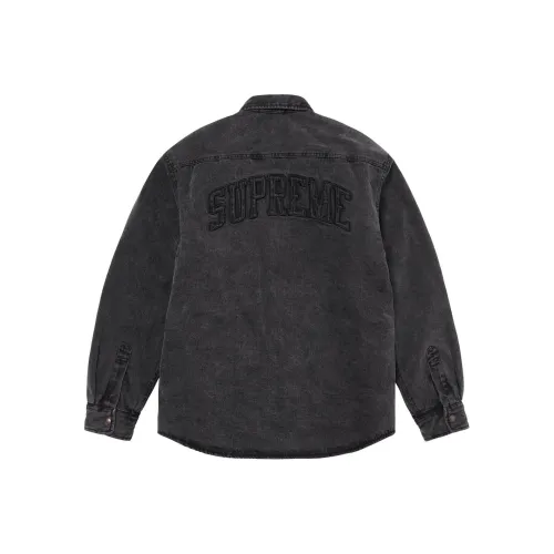 Supreme Faux Shearling Lined Work Shirt