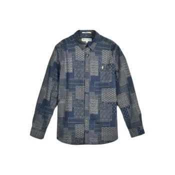 MCS Shirts Men Navy Blue K8