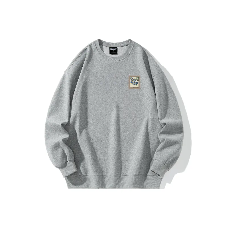 ZMOH Crewneck Sweatshirt Unisex Couple's-0