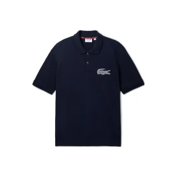 LACOSTE SS22 Polo Shirt Men's Navy Blue