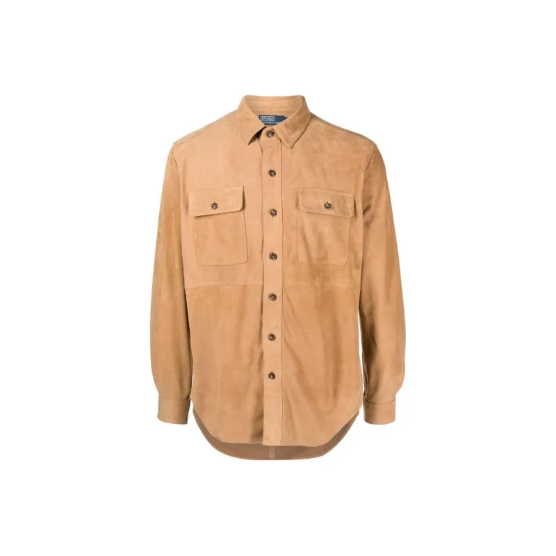 Polo Ralph Lauren FW22 Shirt Men's Beige-0