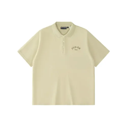 FILA FUSION FOBFUSION LIFE Polo Shirt Men's Coffee Scented Khaki