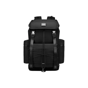 Jeep Nylon Backpack Regular Men's Black