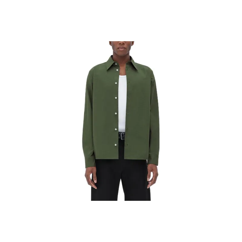 Bottega Veneta Shirts Men Green-0