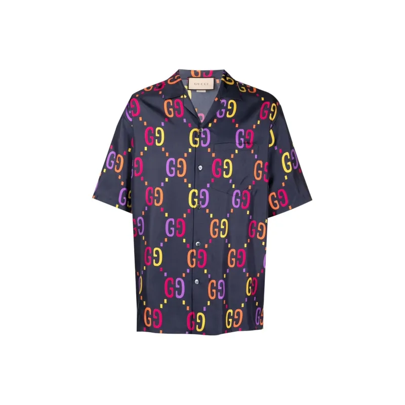 GUCCI SS22 Shirt Men's Multicolor-0