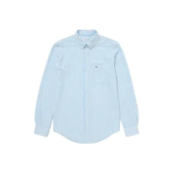 LACOSTE Shirts Men Light Blue