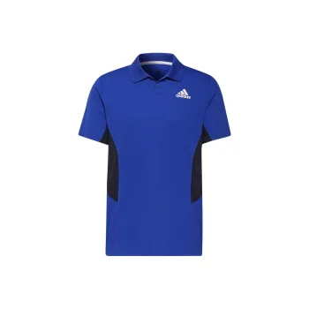 Adidas TennisAEROREADY Polo Shirt Men's Cobalt Blue/White