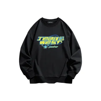 Jean West Sweatshirt Unisex Fleece-Lined
