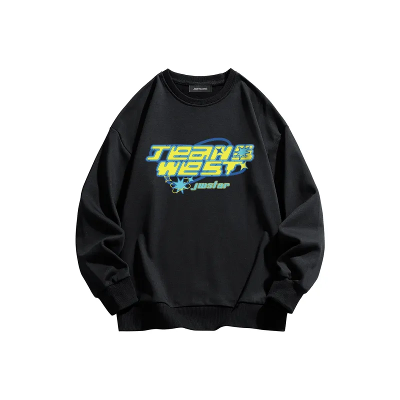 Jean West Sweatshirt Unisex Fleece Lined-0