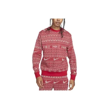 Nike Sportswear Club Fleece Sweatshirt Men's Gym Red