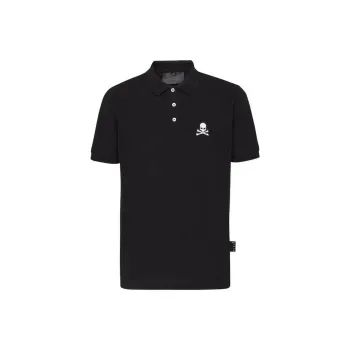 PHILIPP PLEIN Polo Shirts Men Black