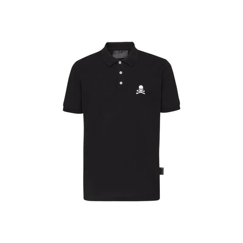 PHILIPP PLEIN Polo Shirts Men Black-0