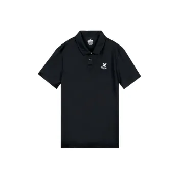 XTEP Variety Training Collection Polo Shirt Men's Jet Black