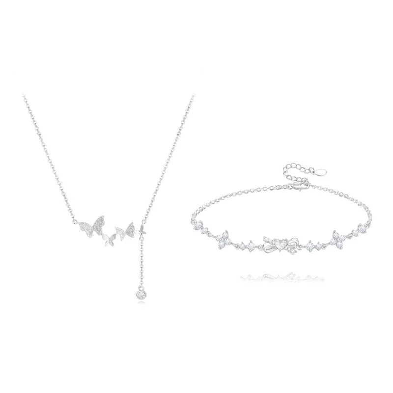 FANFRI Zircon Necklaces Women's Box, Sweet Love Confession-9