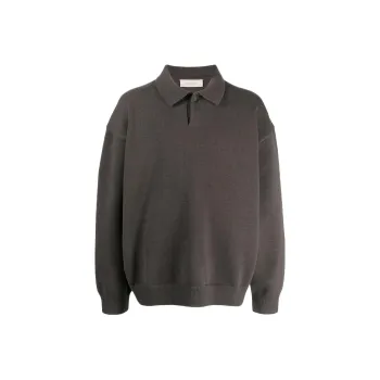 Fear Of God Essentials Polo Shirts Men Taupe