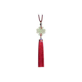 AQI Hetian Jade Pale Greenish White Jade Unisex