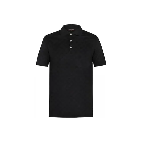 LOUIS VUITTON SS23 Polo Shirt Men's Black