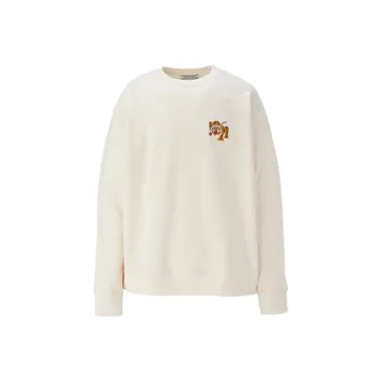 Onitsuka Tiger SS24 Sweatshirt Unisex Light Beige